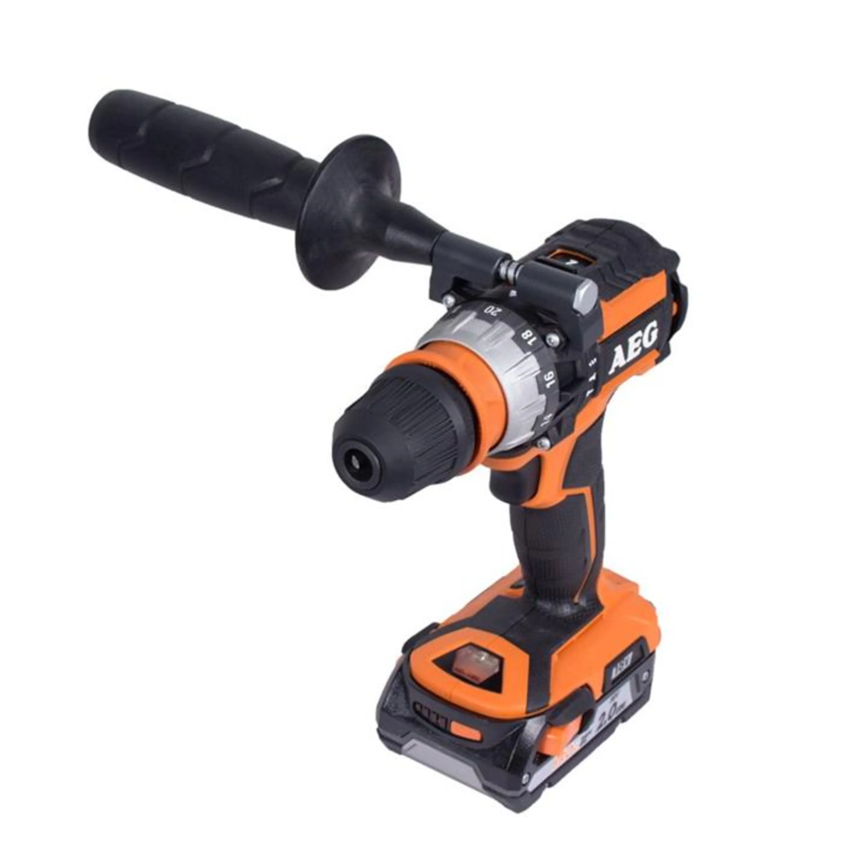 دریل پیچ گوشتی شارژی چکشی آاگ مدل BSB18CBL-502C لیتیوم 18 ولت